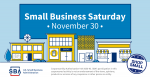 Shop Small on Small Business Saturday on November 30